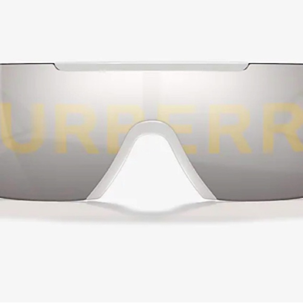 White Burberry sunglasses